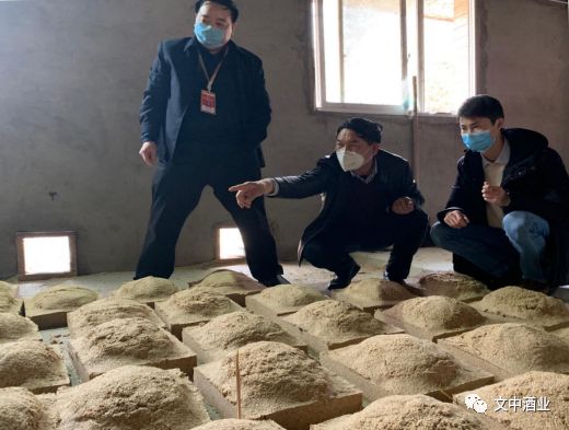 遵義市酒協領導及醬酒專家到文中酒業開展調研 遵義市酒協領導及醬酒專家到文中酒業開展調研